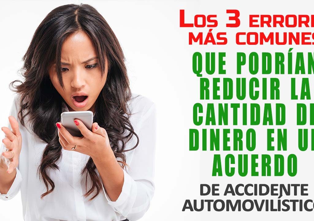Abogado Accidente Vegas - 3 errores comunes que reducen - Ryan Alexander